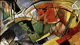 Franz Marc Rinder painting